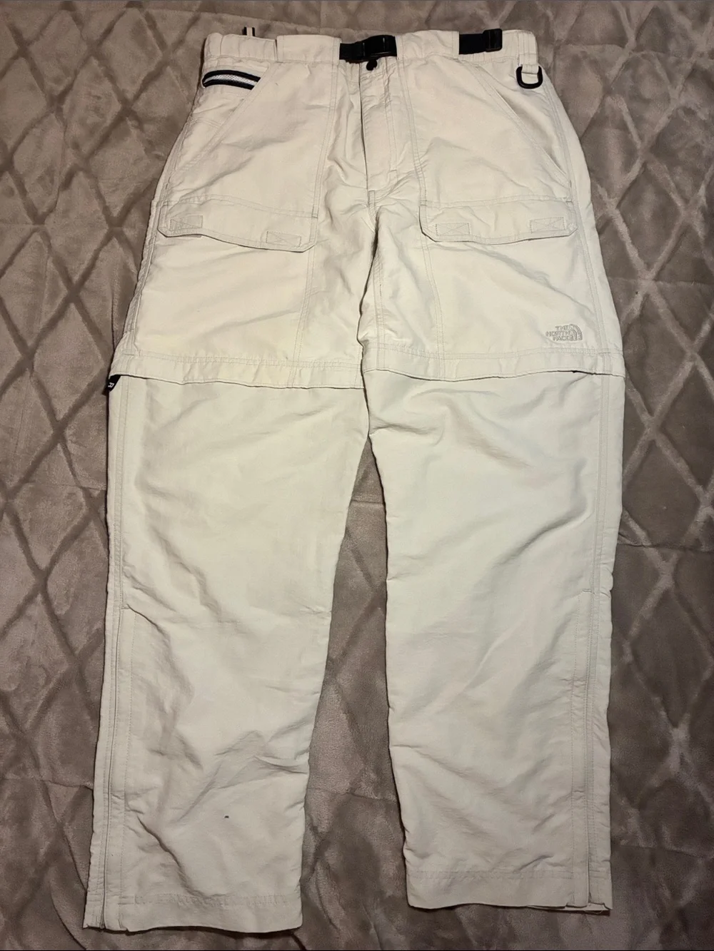The North Face Men’s Nylon Belted Convertible Pants Size M 34/30